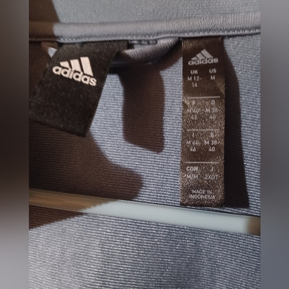 Adidas jacket size Medium 12/14 - Picture 4 of 4